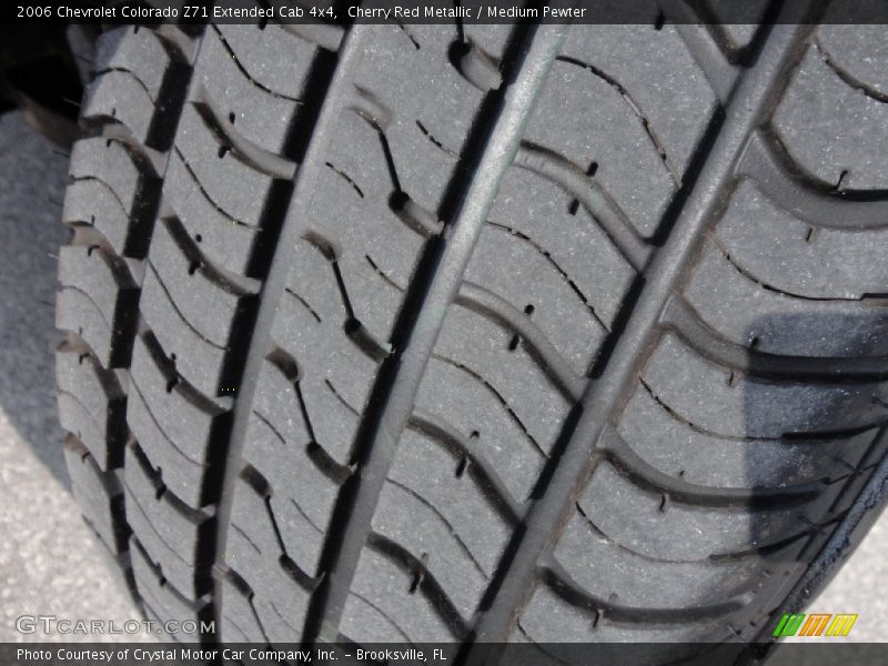 Cherry Red Metallic / Medium Pewter 2006 Chevrolet Colorado Z71 Extended Cab 4x4