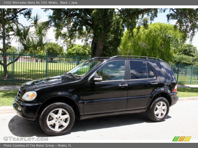 Black / Java 2002 Mercedes-Benz ML 500 4Matic