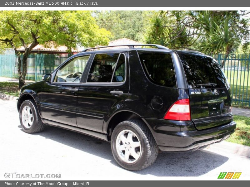 Black / Java 2002 Mercedes-Benz ML 500 4Matic
