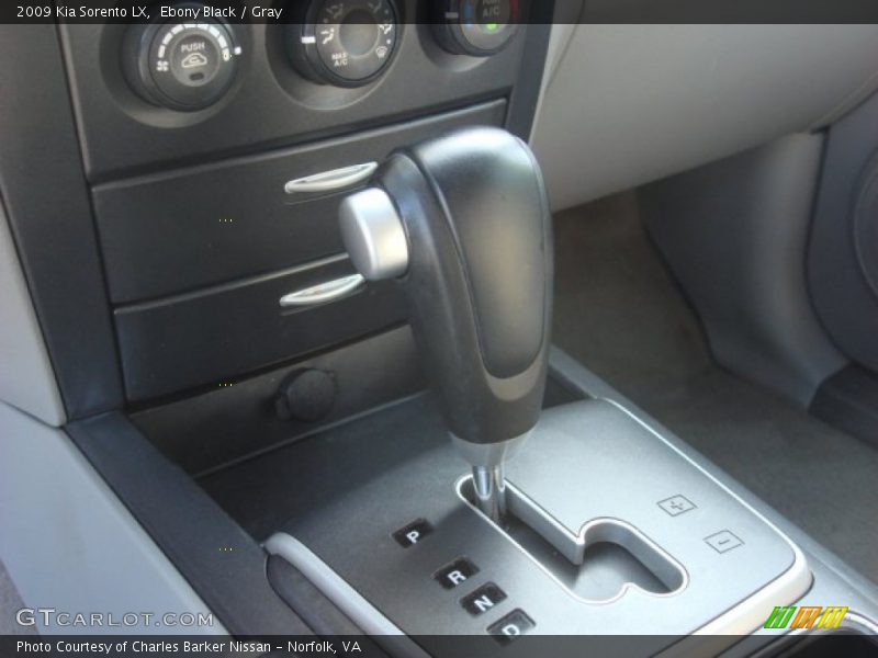 Ebony Black / Gray 2009 Kia Sorento LX