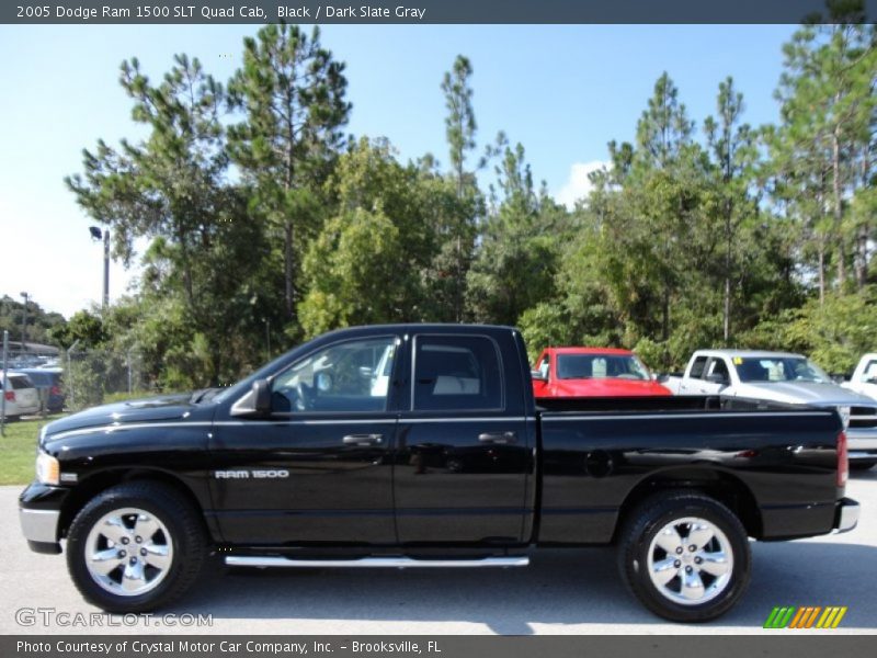 Black / Dark Slate Gray 2005 Dodge Ram 1500 SLT Quad Cab
