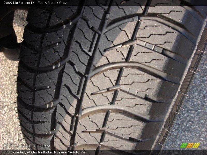 Ebony Black / Gray 2009 Kia Sorento LX