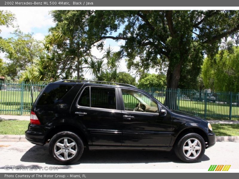 Black / Java 2002 Mercedes-Benz ML 500 4Matic