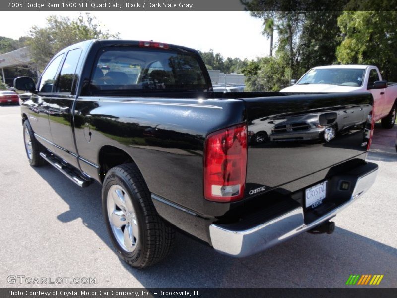 Black / Dark Slate Gray 2005 Dodge Ram 1500 SLT Quad Cab
