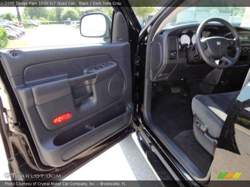Black / Dark Slate Gray 2005 Dodge Ram 1500 SLT Quad Cab