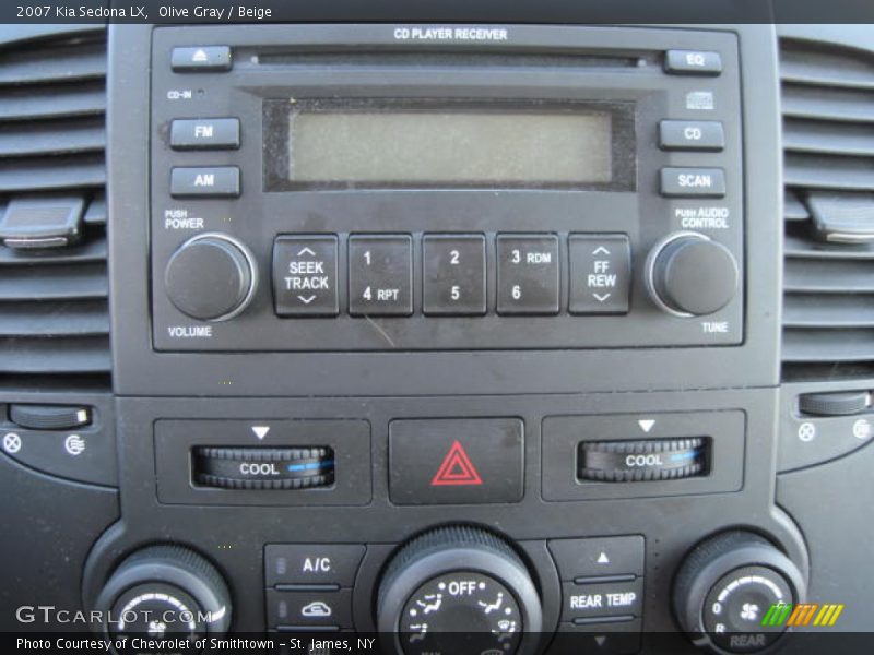 Olive Gray / Beige 2007 Kia Sedona LX