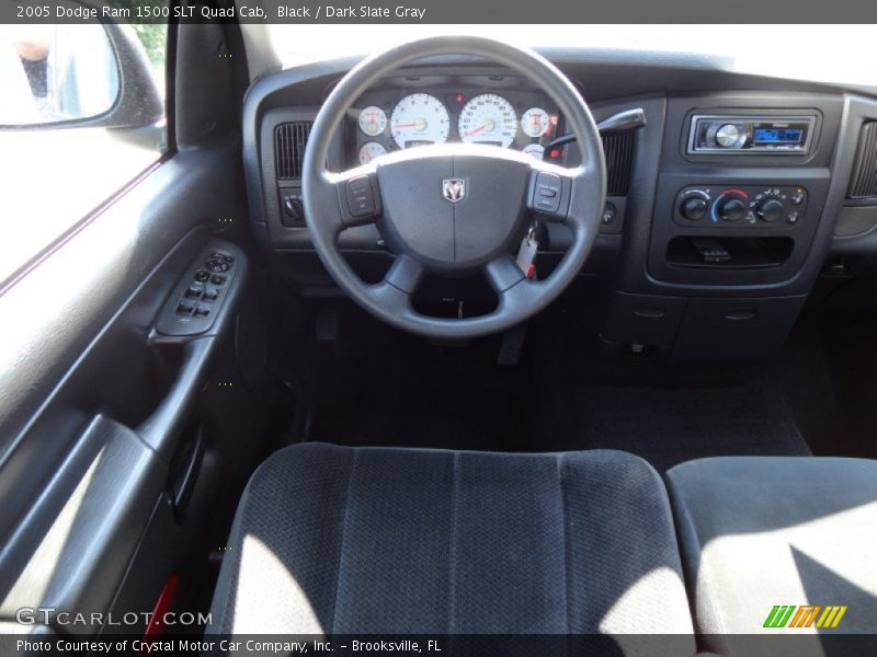Black / Dark Slate Gray 2005 Dodge Ram 1500 SLT Quad Cab