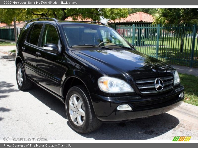 Black / Java 2002 Mercedes-Benz ML 500 4Matic