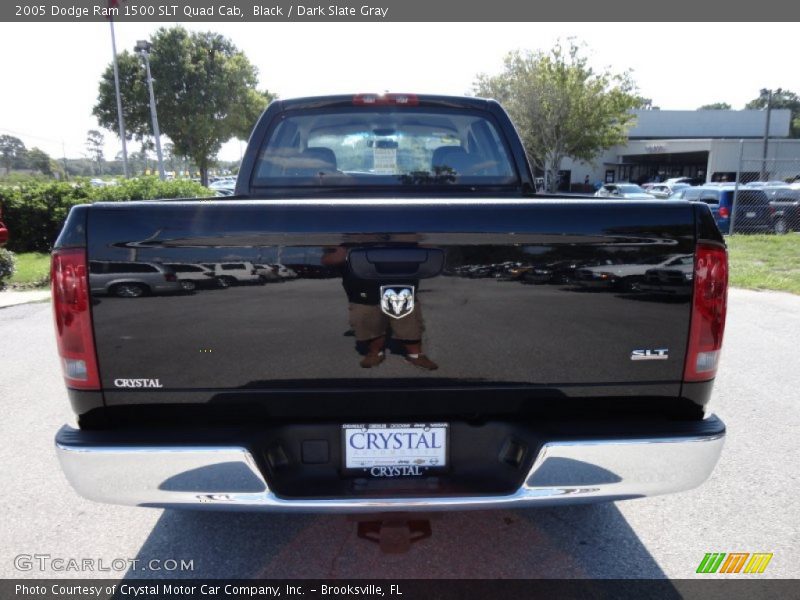Black / Dark Slate Gray 2005 Dodge Ram 1500 SLT Quad Cab