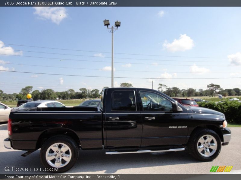 Black / Dark Slate Gray 2005 Dodge Ram 1500 SLT Quad Cab