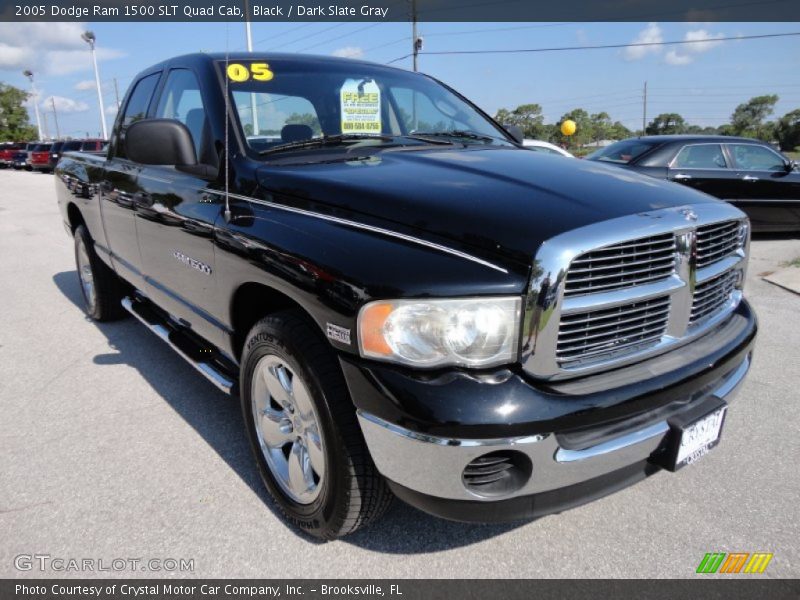 Black / Dark Slate Gray 2005 Dodge Ram 1500 SLT Quad Cab