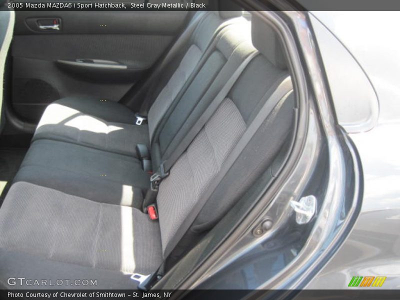 Steel Gray Metallic / Black 2005 Mazda MAZDA6 i Sport Hatchback