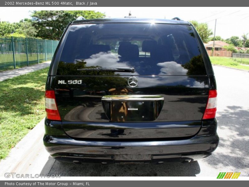 Black / Java 2002 Mercedes-Benz ML 500 4Matic
