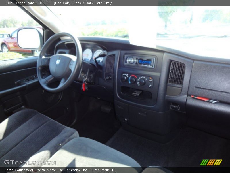 Black / Dark Slate Gray 2005 Dodge Ram 1500 SLT Quad Cab