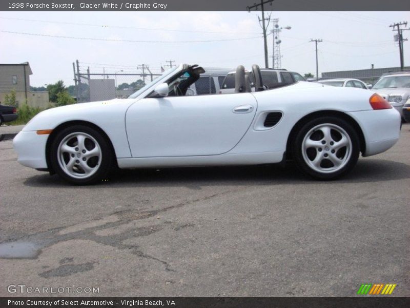Glacier White / Graphite Grey 1998 Porsche Boxster