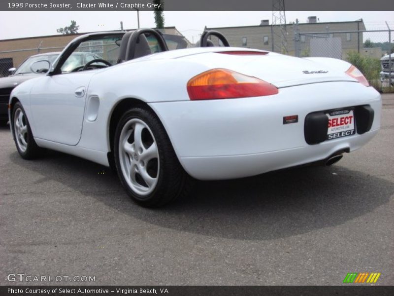 Glacier White / Graphite Grey 1998 Porsche Boxster