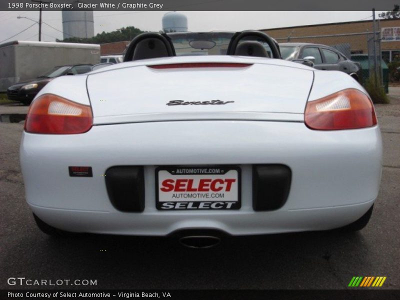 Glacier White / Graphite Grey 1998 Porsche Boxster