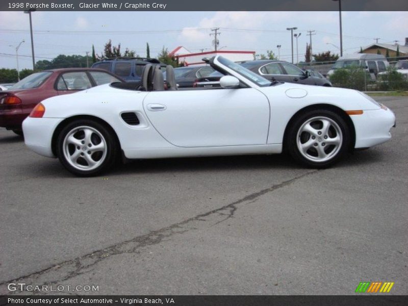Glacier White / Graphite Grey 1998 Porsche Boxster
