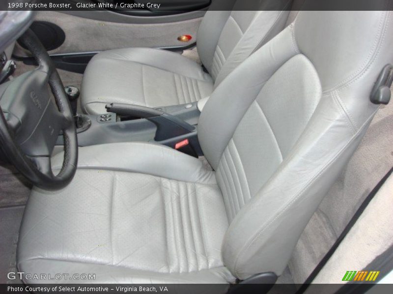 Glacier White / Graphite Grey 1998 Porsche Boxster