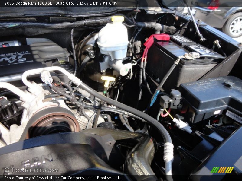 Black / Dark Slate Gray 2005 Dodge Ram 1500 SLT Quad Cab