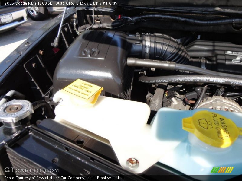 Black / Dark Slate Gray 2005 Dodge Ram 1500 SLT Quad Cab
