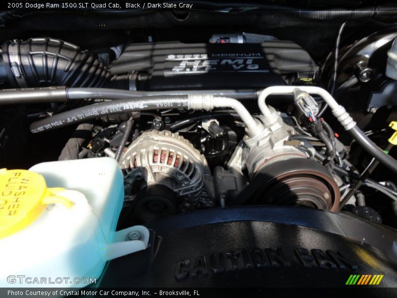 Black / Dark Slate Gray 2005 Dodge Ram 1500 SLT Quad Cab