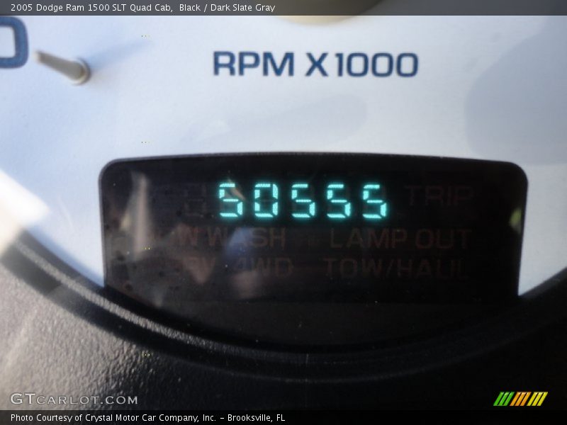 Black / Dark Slate Gray 2005 Dodge Ram 1500 SLT Quad Cab