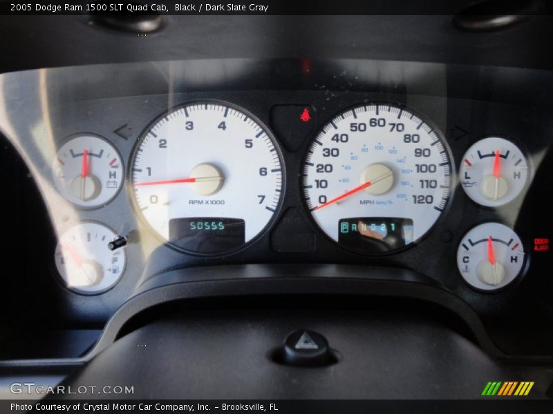 Black / Dark Slate Gray 2005 Dodge Ram 1500 SLT Quad Cab