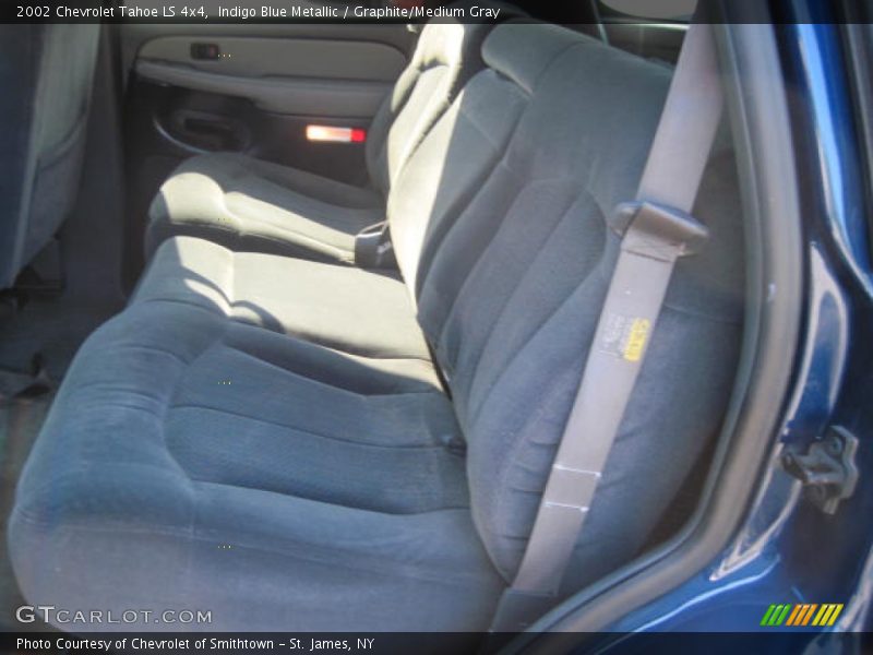 Indigo Blue Metallic / Graphite/Medium Gray 2002 Chevrolet Tahoe LS 4x4