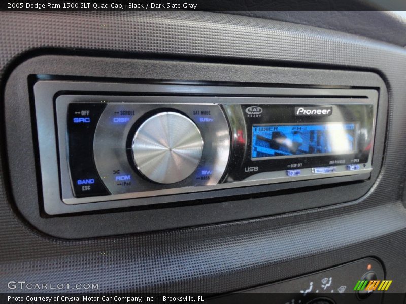 Black / Dark Slate Gray 2005 Dodge Ram 1500 SLT Quad Cab