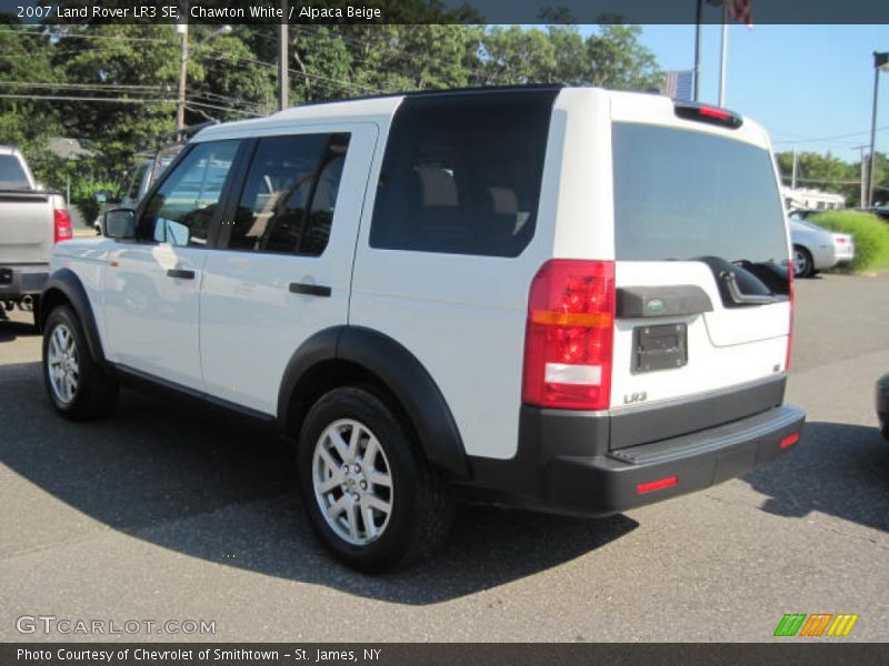 Chawton White / Alpaca Beige 2007 Land Rover LR3 SE