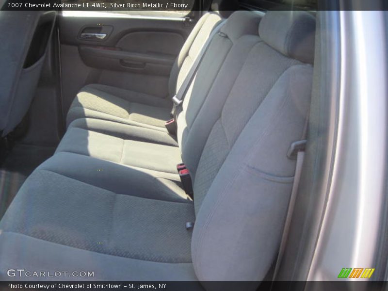 Silver Birch Metallic / Ebony 2007 Chevrolet Avalanche LT 4WD