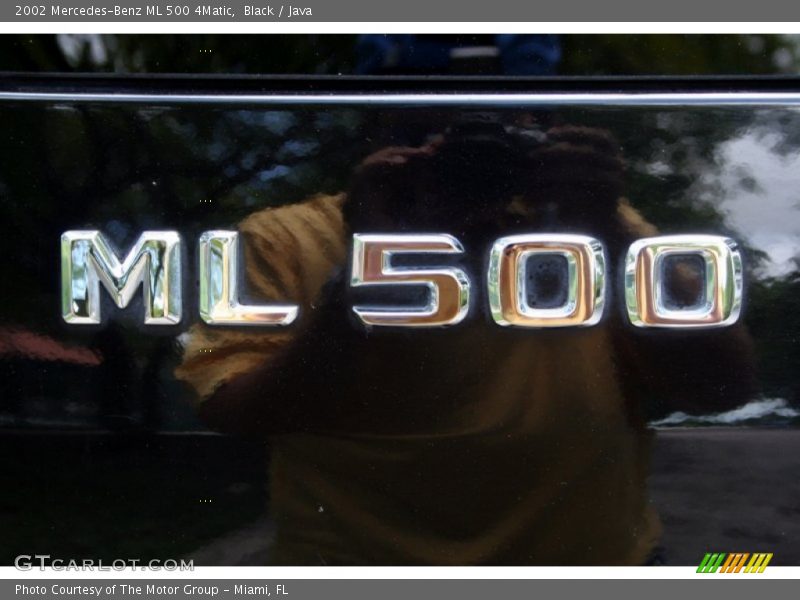 Black / Java 2002 Mercedes-Benz ML 500 4Matic