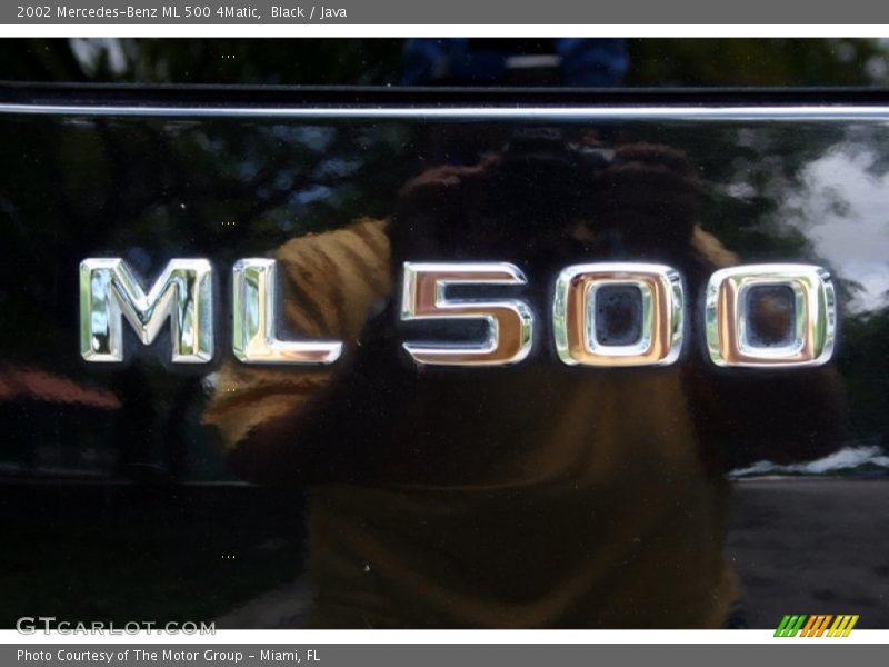 Black / Java 2002 Mercedes-Benz ML 500 4Matic