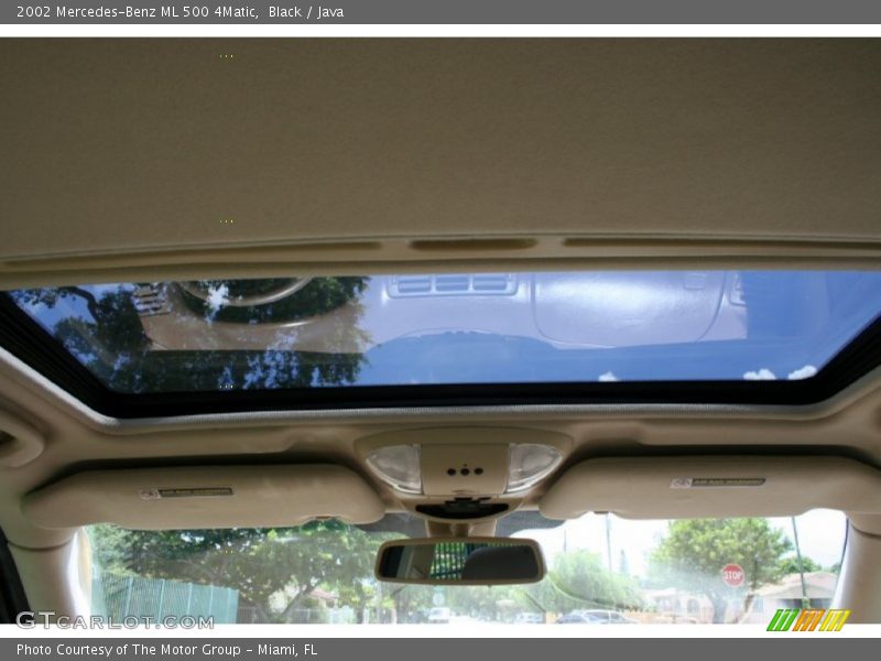 Black / Java 2002 Mercedes-Benz ML 500 4Matic