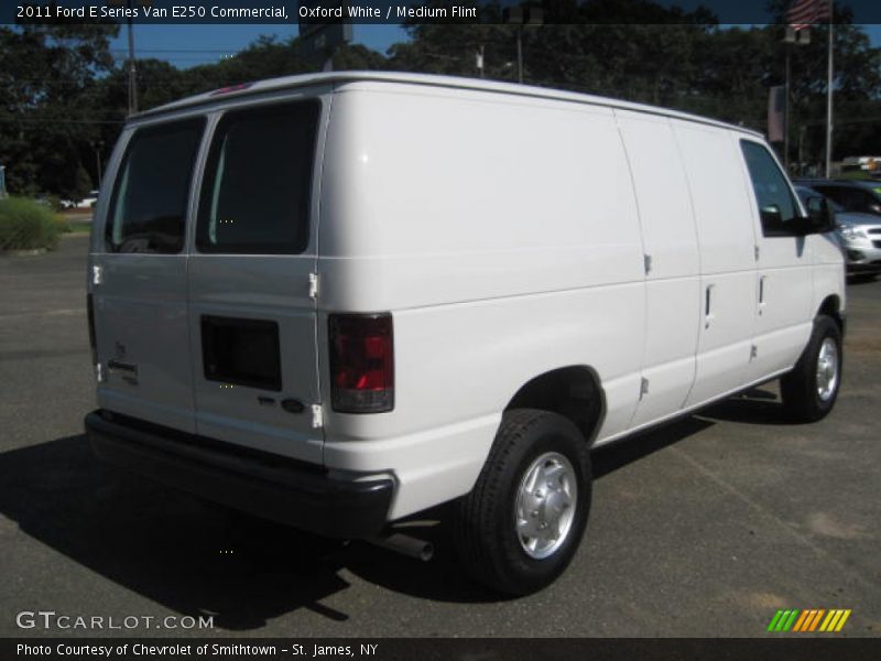 Oxford White / Medium Flint 2011 Ford E Series Van E250 Commercial