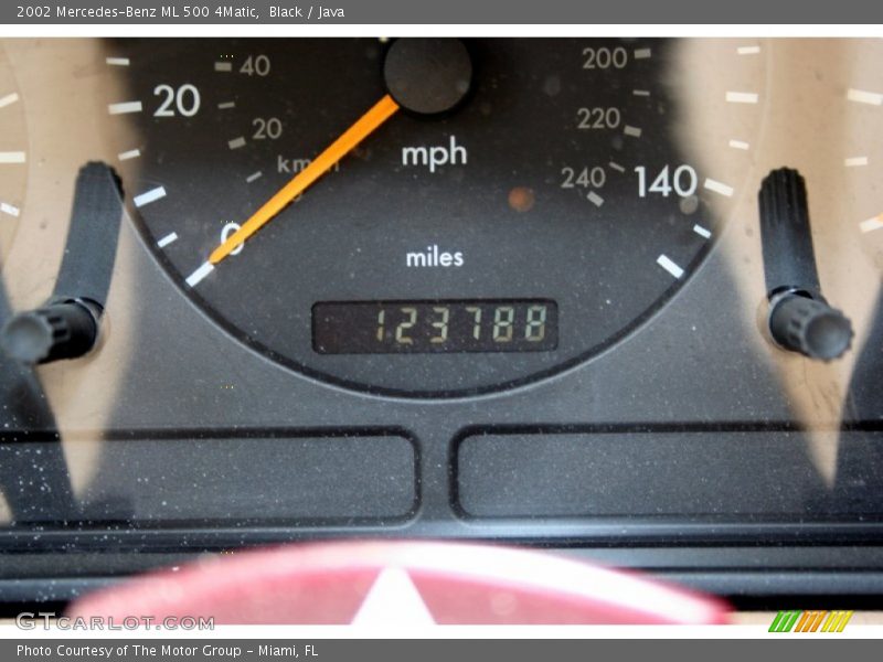 Black / Java 2002 Mercedes-Benz ML 500 4Matic