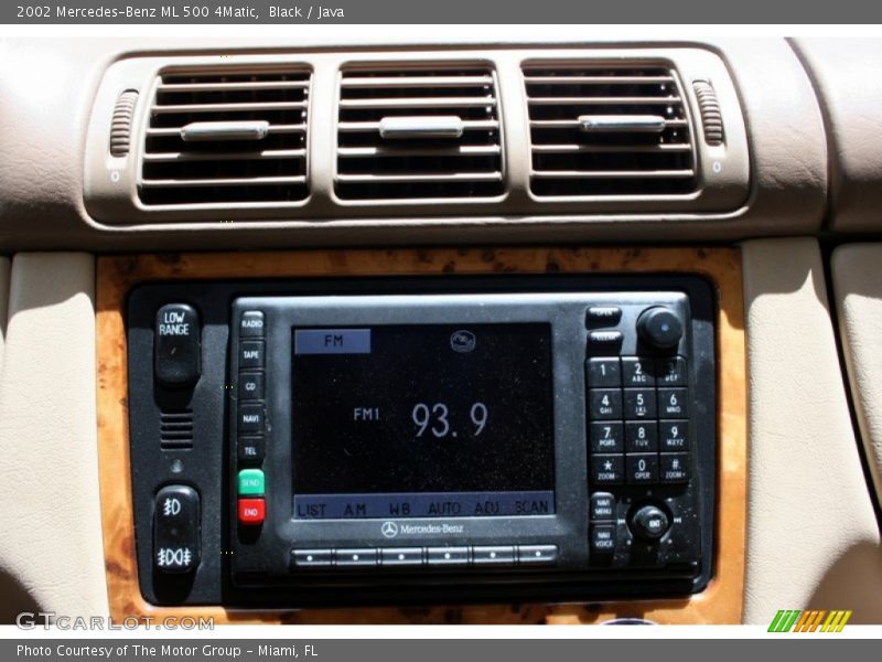Black / Java 2002 Mercedes-Benz ML 500 4Matic