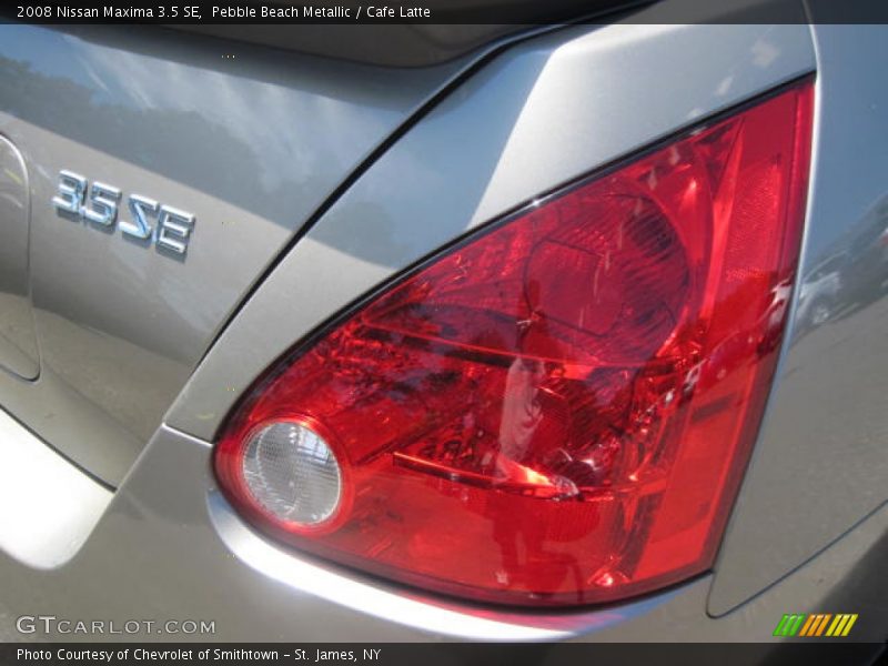 Pebble Beach Metallic / Cafe Latte 2008 Nissan Maxima 3.5 SE