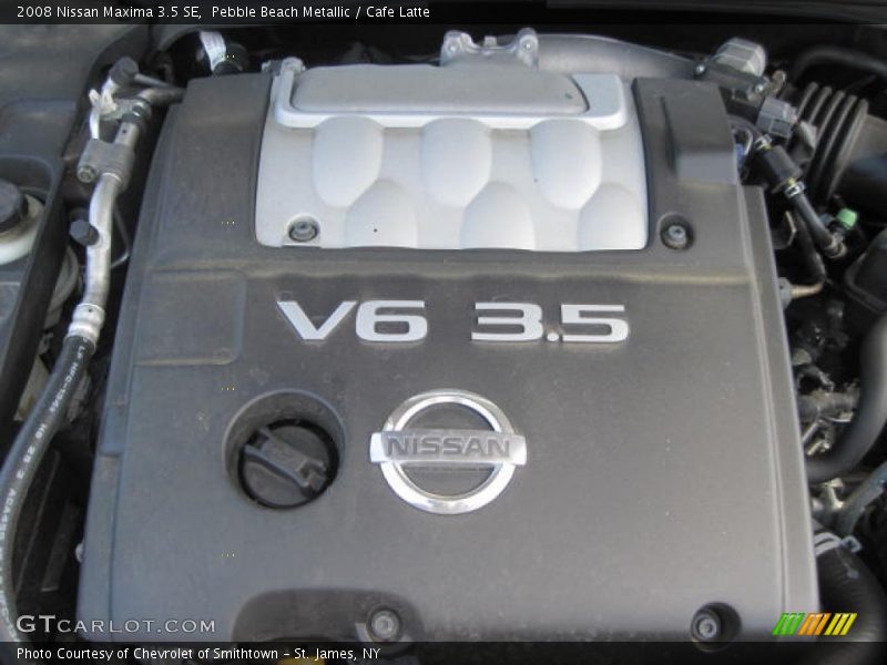 Pebble Beach Metallic / Cafe Latte 2008 Nissan Maxima 3.5 SE
