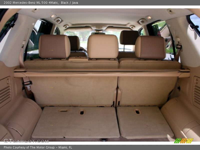  2002 ML 500 4Matic Trunk