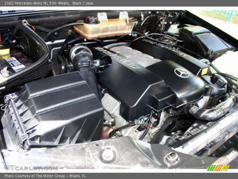 Black / Java 2002 Mercedes-Benz ML 500 4Matic