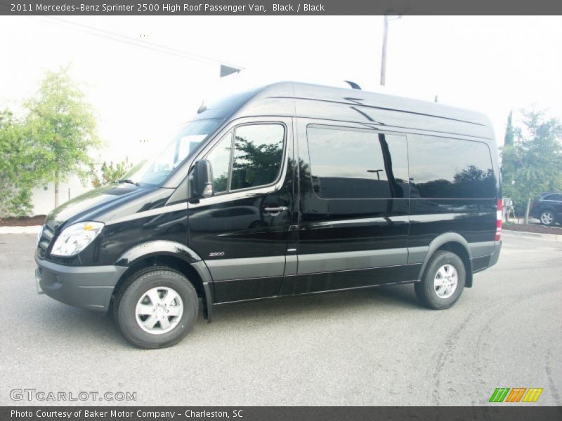 Black / Black 2011 Mercedes-Benz Sprinter 2500 High Roof Passenger Van