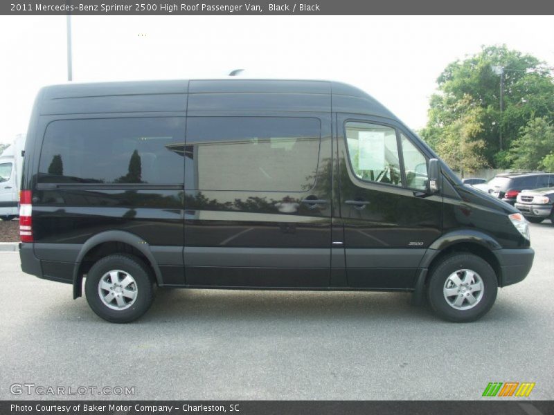 Black / Black 2011 Mercedes-Benz Sprinter 2500 High Roof Passenger Van