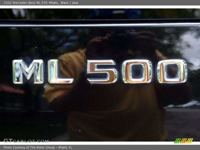 Black / Java 2002 Mercedes-Benz ML 500 4Matic