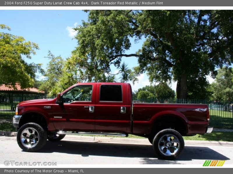 Custom Wheels of 2004 F250 Super Duty Lariat Crew Cab 4x4