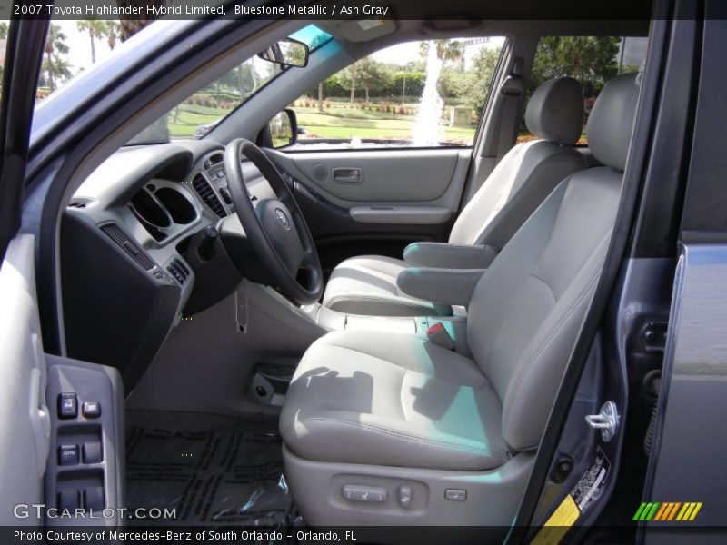  2007 Highlander Hybrid Limited Ash Gray Interior
