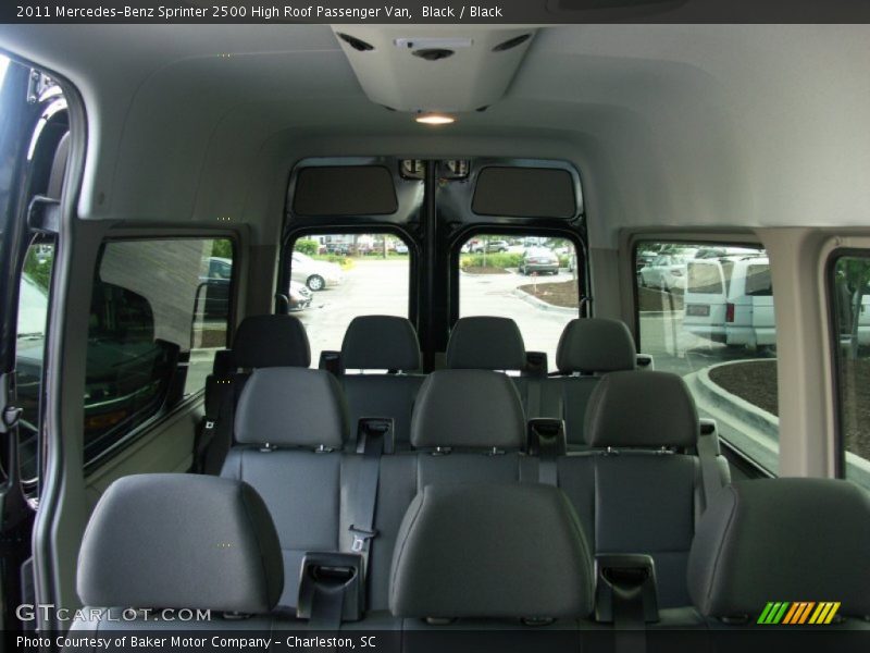  2011 Sprinter 2500 High Roof Passenger Van Black Interior