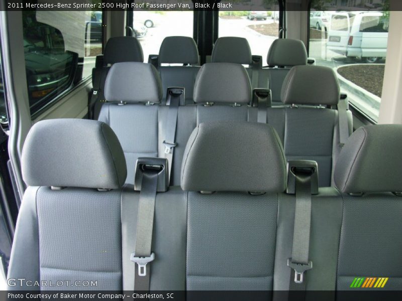  2011 Sprinter 2500 High Roof Passenger Van Black Interior