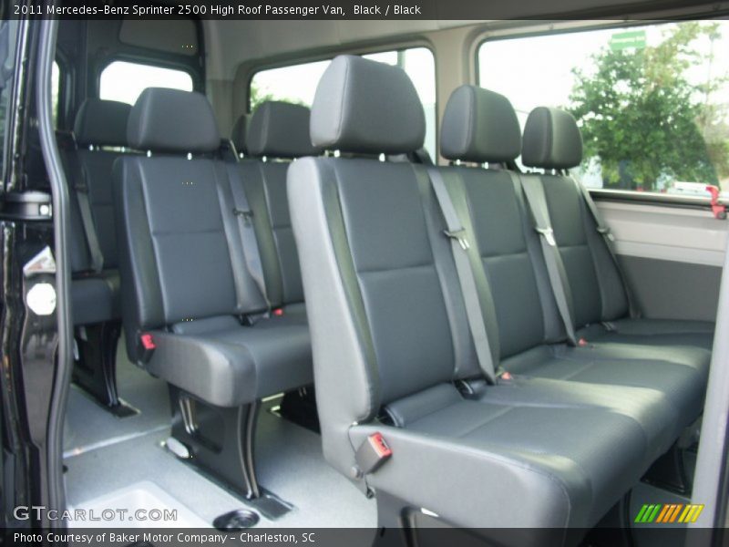  2011 Sprinter 2500 High Roof Passenger Van Black Interior